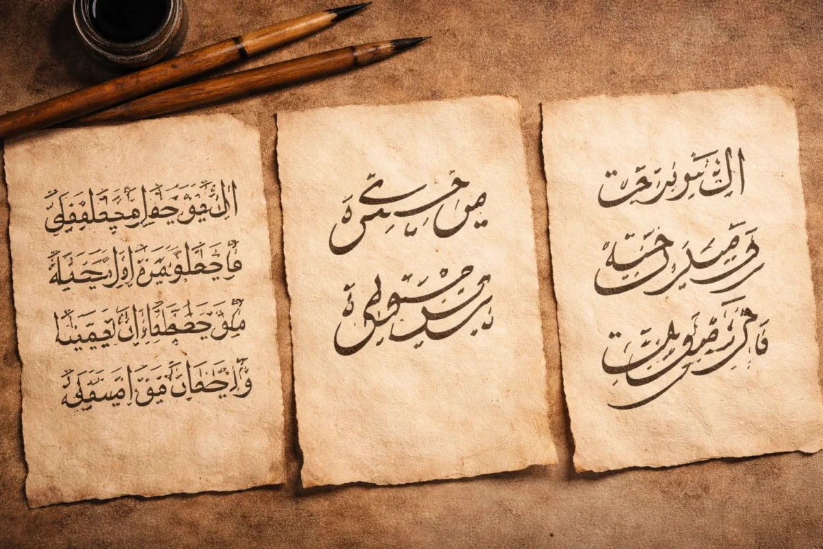 Arabe, persan ou ourdou : comment les différencier au premier coup d'œil ?