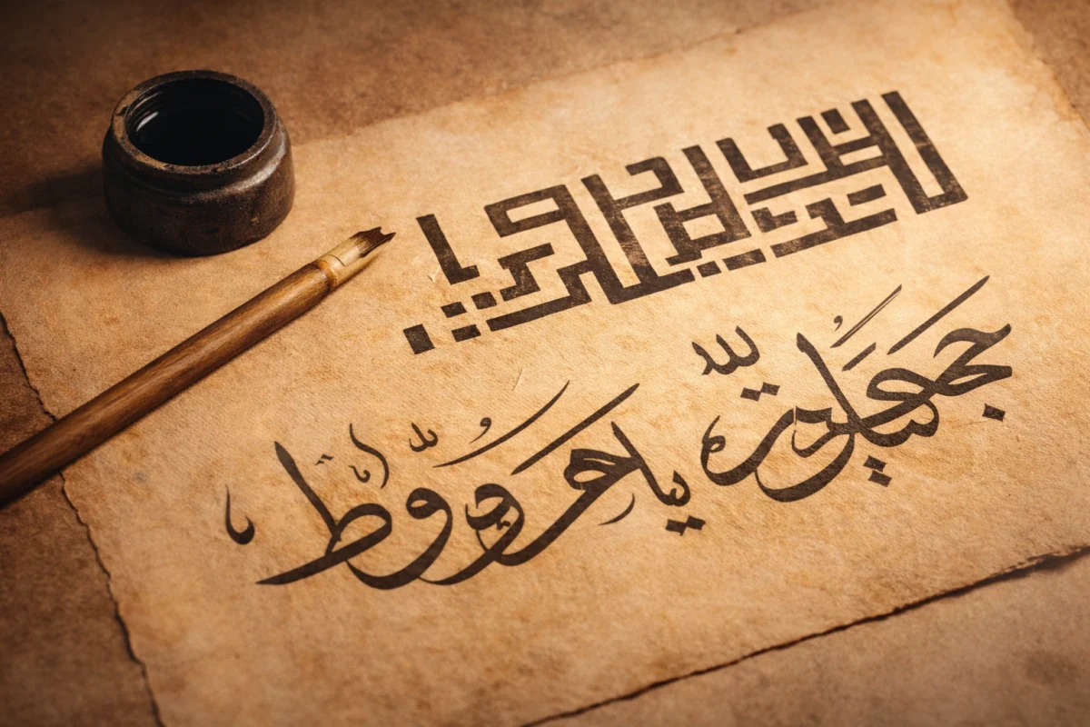 Histoire calligraphie arabe, styles anciens, manuscrits, patrimoine, tradition, art.